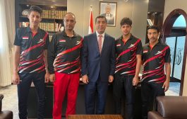 سفير بلادنا في قطر يستقبل منتخب ألعاب القوى للشباب الذي يقيم معسكرًا إعداديًا في الدوحة