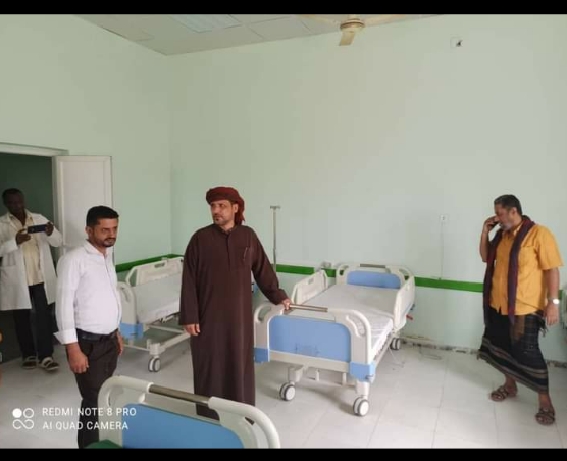 المهرة : أفتتاح أقسام الترقيد بمستشفى حوف الريفي 