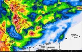 الأرصاد تتوقع امطار في عدد من المحافظات اليمنية .. وتحذر 