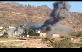 وساطة قبلية لنقل جرحى القصف الحوثي على منطقة 
