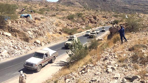 قتيل وإصابات بقصف طيران مسير حوثي في جبهات شمال غرب الضالع 