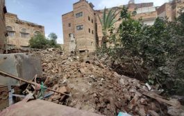 انهيار منزل فوق امرأة وأطفالها في منطقة بني معاذ