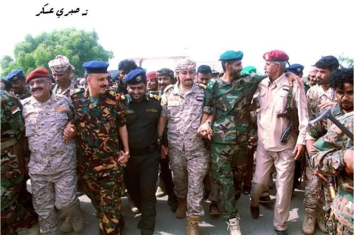 العميد الكازمي يتسلم إدارة أمن أبين 
