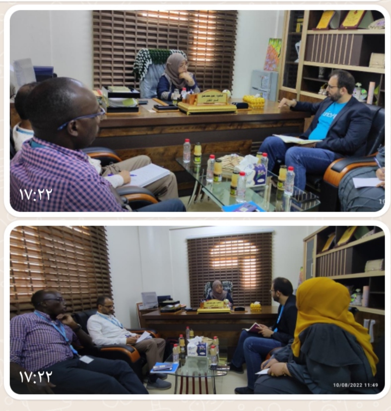 لقاء يؤكد على تعزيز التعاون بين منظمة اليونيسف وصندوق رعاية وتأهيل المعاقين بالعاصمة عدن