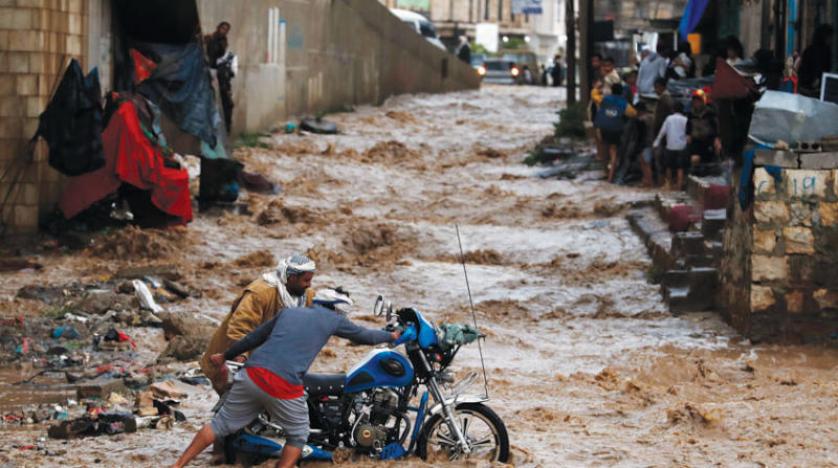 الامطار الغزيرة تهدم أربعة منازل في صنعاء .. تفاصيل