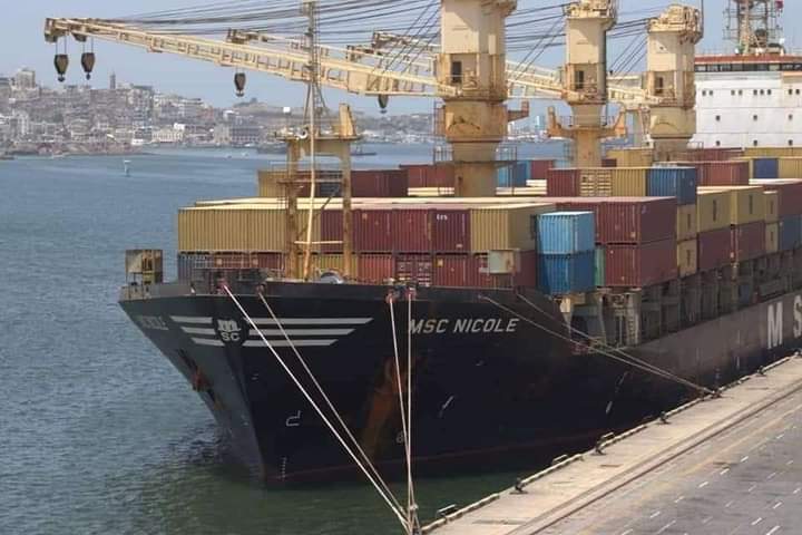 السفينة MSC TIGER تصل محطة عدن للحاويات في أولى رحلاتها