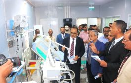 وزير الصحة يفتتح مشروع إعادة تأهيل مركز كوفيد - 19 بمديرية القطن