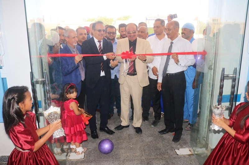 وزير الصحة بحيبح يفتتح مشروع مبنى مستشفى القطن العام الجديد