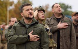 زيلينسكي يزور مناطق استعادها الأوكرانيون في مقاطعة خاركيف