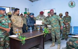 القيادة العامة لقوات الحزام الامني تختتم دورة تدريبية بمعسكر بئر احمد