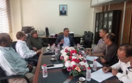 إجتماع هام لسلطة عدن مع مدراء إدارات هيئة الأراضي بالمحافظة