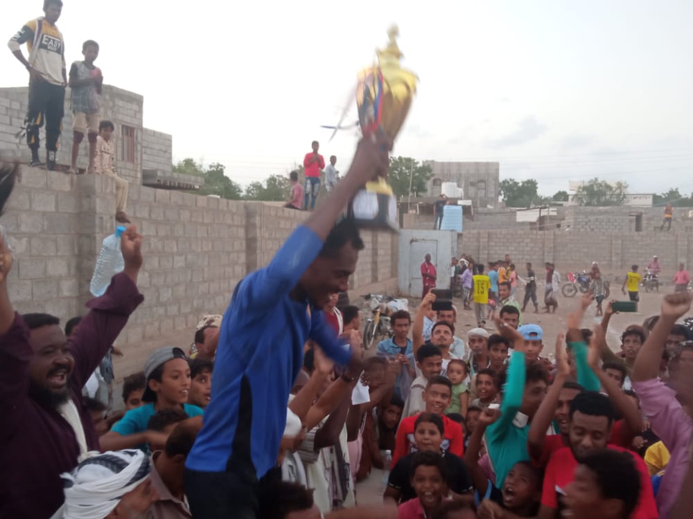 الحبيل في لحج يتوج بكأس الذكرى ال59 لثورة 14 اكتوبر المجيدة