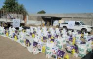 مبادرة مروى للإغاثة توزع سلل غذائية وأدوية على الأسرة الفقيرة بمحافظتين