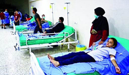 سوريا .. ارتفاع عدد حالات الإصابات بالكوليرا