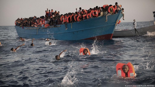 تقرير أممي : مقتل أكثر من 500 مهاجر أفريقي في اليمن منذ بدء الحرب