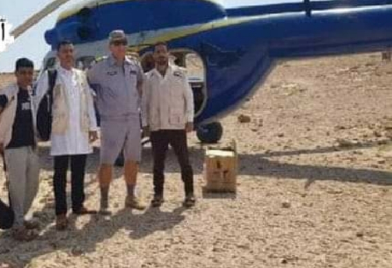 عبر الطيران المروحي.. مستشفى خليفة بن زايد يرسل عيادة طبية متنقلة لدعم مرضى منطقة أرسل 