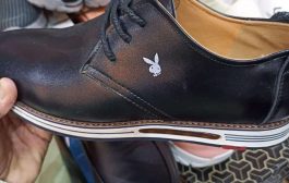أحذية تحمل شعارات إباحية عالمية في عدن 