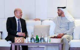 العليمي يلتقي الرئيس الاماراتي لمناقشة التهديدات الحوثية على الموانئ والمنشآت النفطية