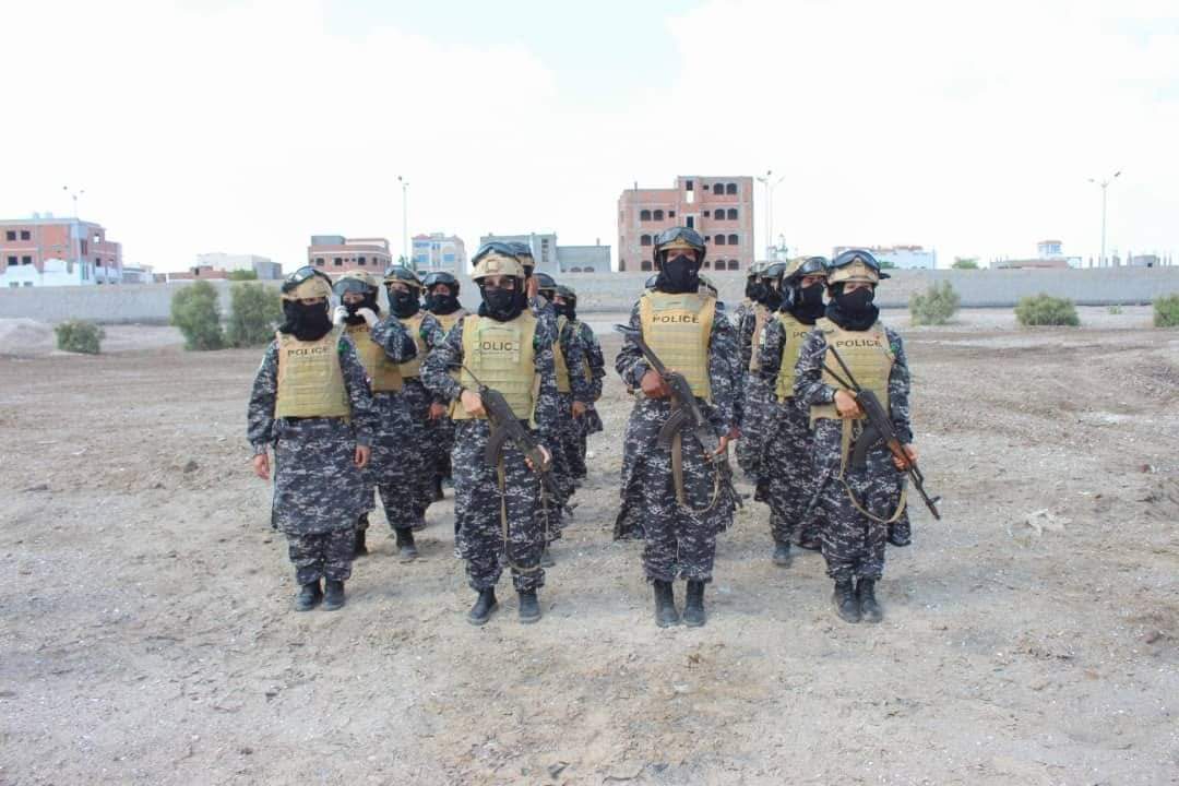 في عدن .. تخرج الدفعة الأولى من الشرطة النسائية بقوات حرس المنشآت الحكومية