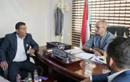 الجعدي يلتقي نائب رئيس المكتب السياسي للمجلس الأعلى للحراك الثوري