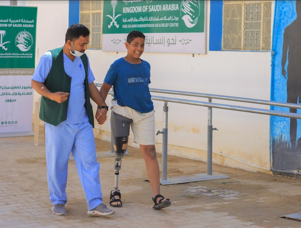 مركز الأطراف الصناعية في سيئون خدماته .. وعدد المستفيدين 