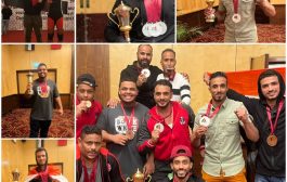 المنتخب اليمني لرفع الأثقال يحرز المركز الثالث ببطولة غرب آسيا