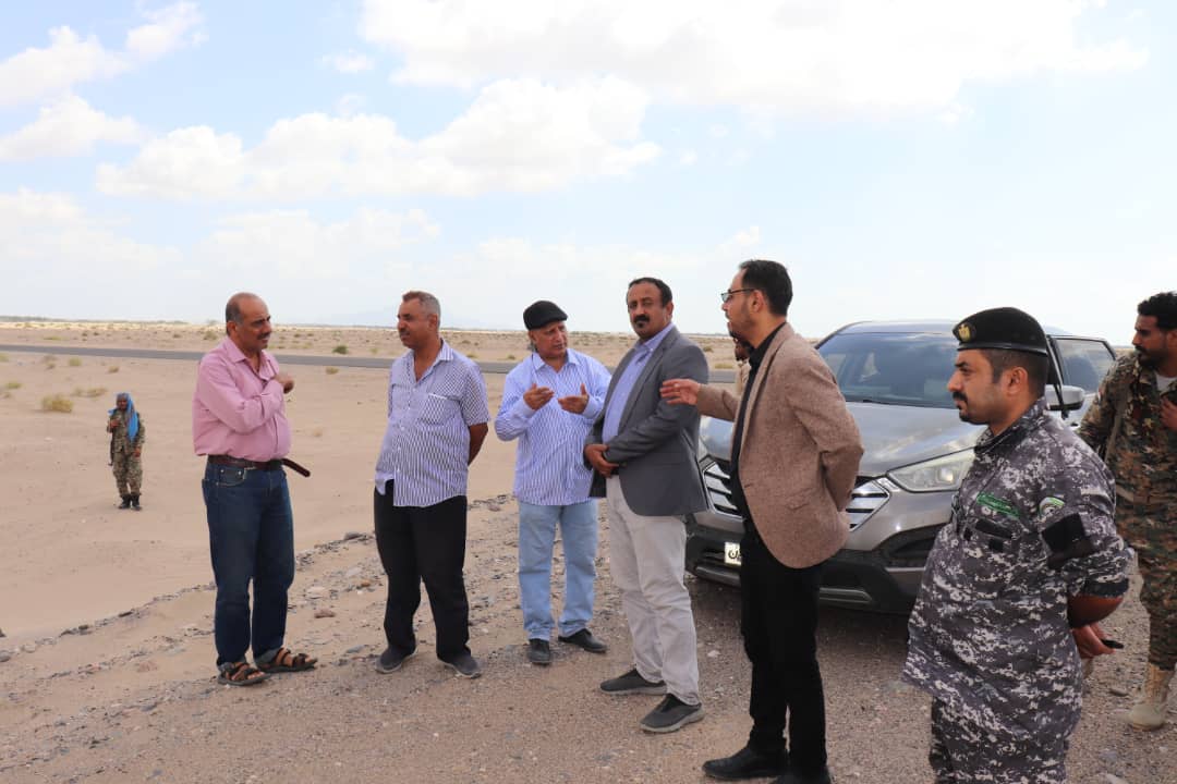 النوبة يطلع على المساحة المخصصة لأراضي أسر الشهداء في عدن 