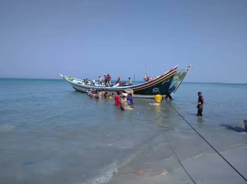 فقدان 7 صيادين من أبناء المخا في المياه الإقليمية
