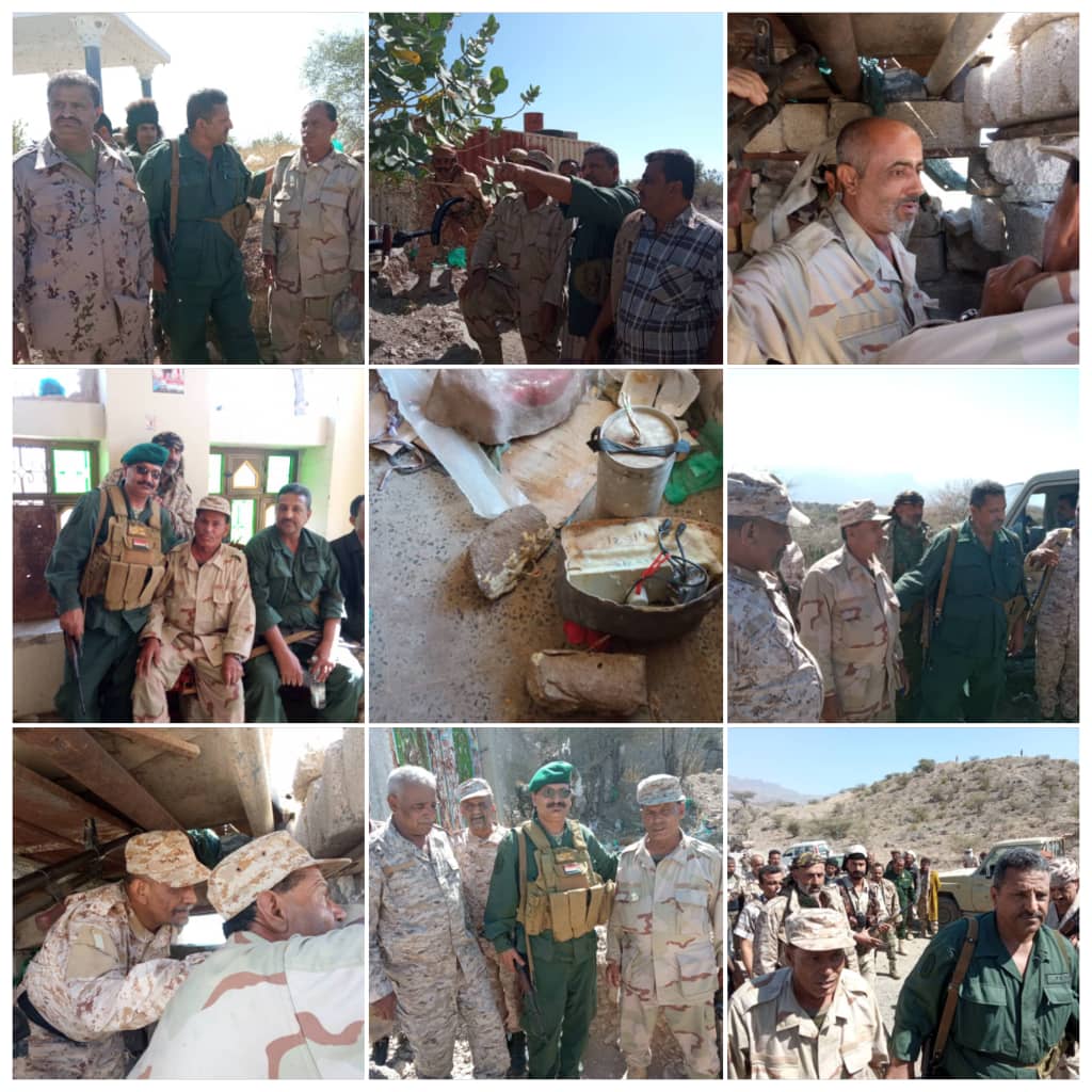 لجنة الرقابة والتفتيش بوزارة الدفاع تدشن عملها في محور الضالع باللواء 30 مدرع 