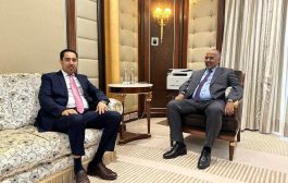 الزبيدي والوزير البكري ولقاء ونقاش حول  سبل تعزيز العمل الرياضي