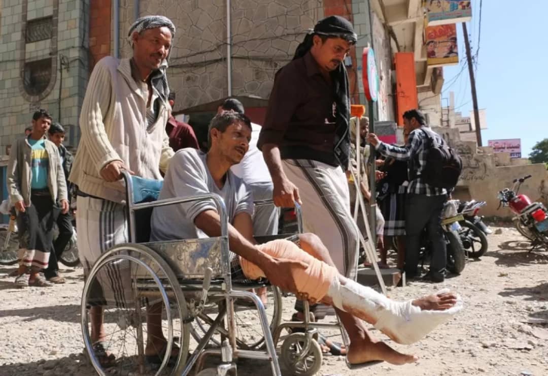 بسبب ألغام الحوثيين.. الصليب الأحمر يكشف عدد الإعاقات الجسدية في اليمن