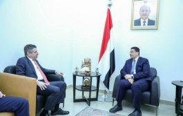 بن مبارك يبحث مع السفير الأمريكي جهود إحلال السلام