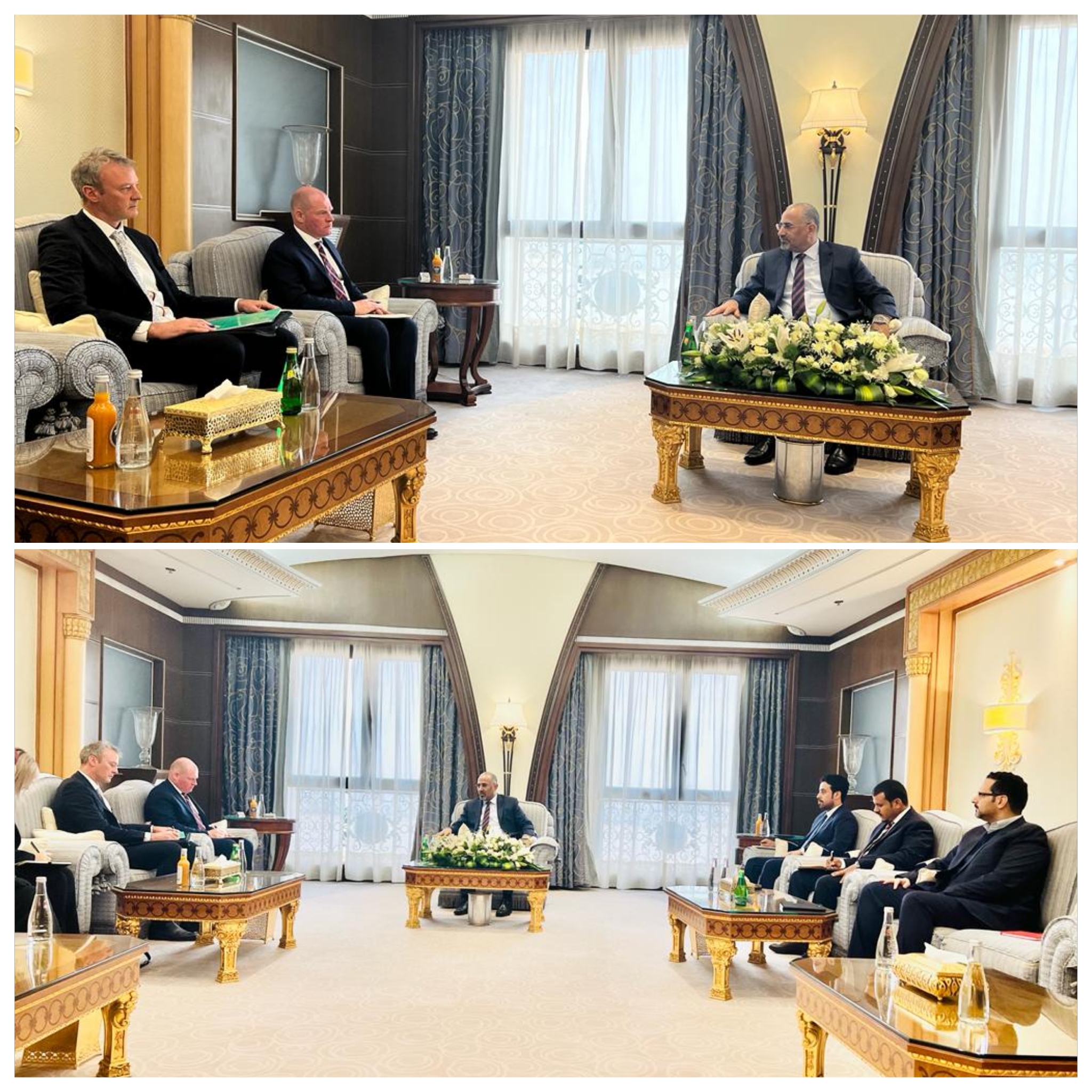 الزُبيدي يستقبل سفيري دولتي أستراليا ونيوزيلندا