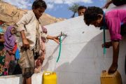 اليونيسف :  أكثر 16 مليون شخص بحاجة للوصول للمياه