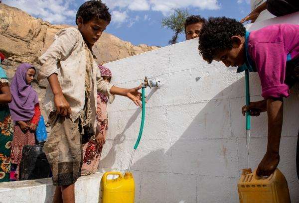 اليونيسف :  أكثر 16 مليون شخص بحاجة للوصول للمياه