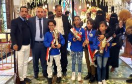 4 أطفال يمنيين يحققون لقب كأس البطولة في مسابقة الجمهورية النصف سنوية بمصر 