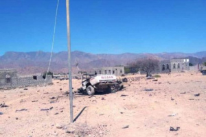 قتلى في هجوم ارهابي يستهدف طقم عسكري في أبين