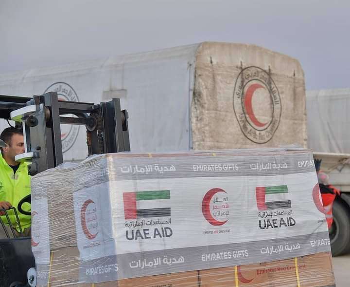 الإمارات تسيّر 22 طائرة لإغاثة متضرري زلزال تركيا وسوريا