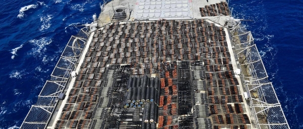 معهد أمني أفريقي.. هكذا يتم تهريب الأسلحة من إيران إلى اليمن عبر الصومال.!