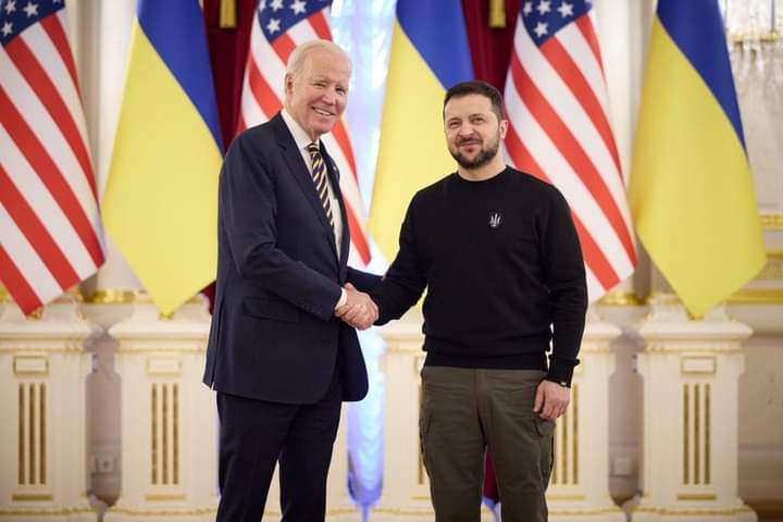 كيف علمت روسيا بزيارة جون بايدن الخاطفة  لاوكرانيا ؟