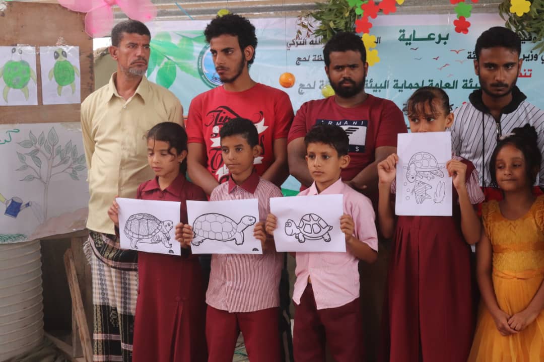 جمعية الصم والبكم بلحج تقيم فعالية بمناسبة اليوم الوطني للبيئة 