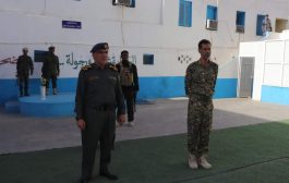 المدير أمن وشرطة ساحل حضرموت يوجه بضبط مجرم اعتداء على جندي