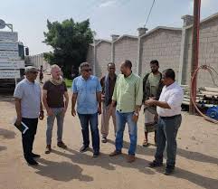 مؤسسة مياه عدن تسلم موقع مشروع تأهيل وتطوير 30 بئر