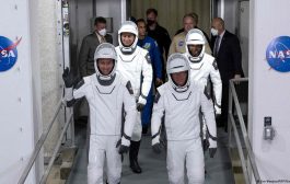انطلاق طاقم أمريكي روسي إماراتي إلى محطة الفضاء الدولية