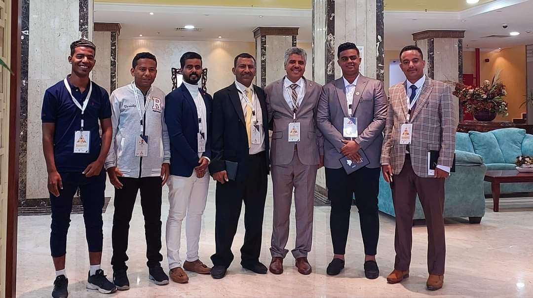 مشاركة ناجحة للوفد الاعلامي اليمني في ملتقى النادي الدولي للإعلام الرياضي