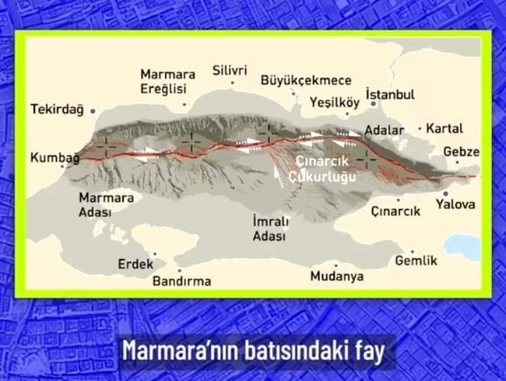 خبراء الجيولوجية يحذرون .. لوحة الأناضول التركية بالكامل اصبحت غير مستقرة تماما