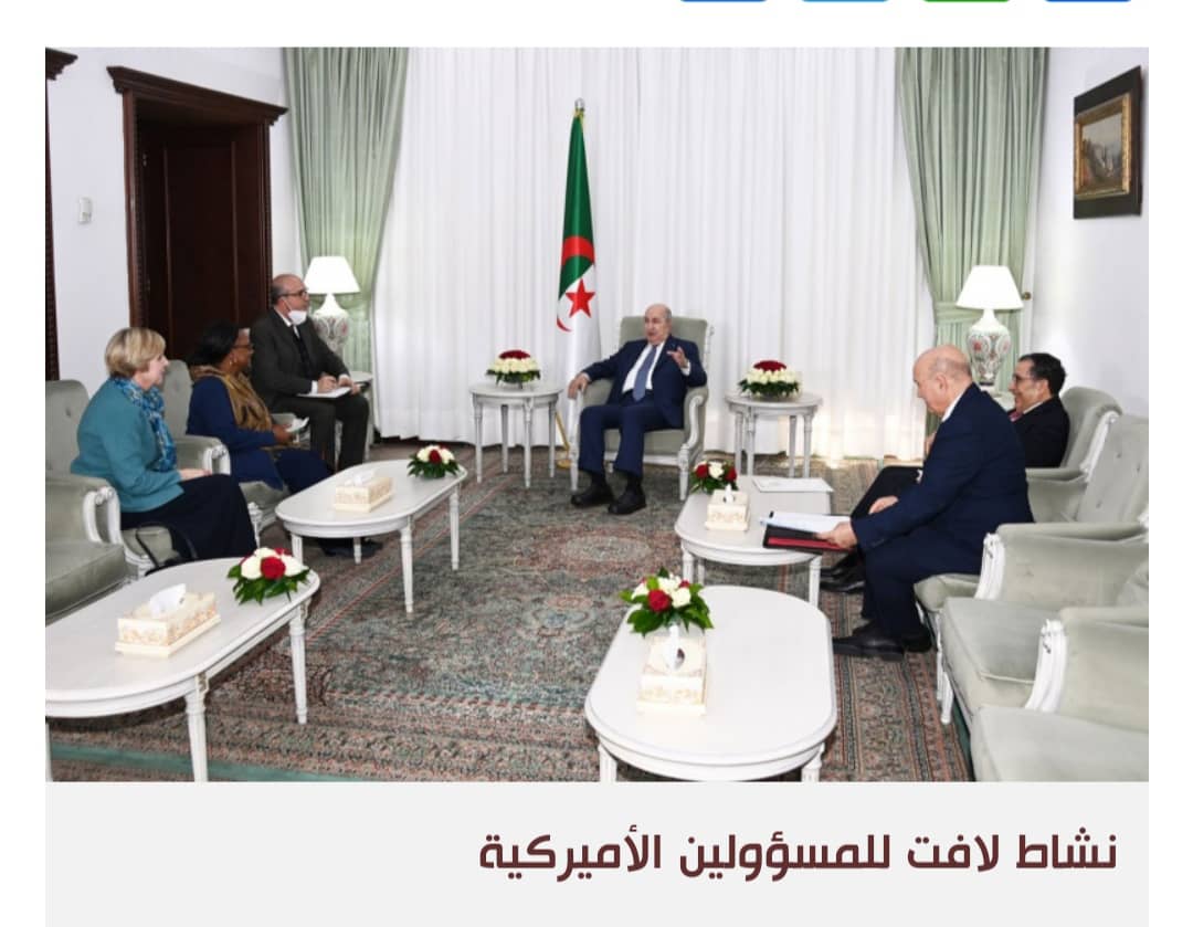 زيارات أميركية متتالية للضغط على الجزائر بشأن تزايد النفوذ الروسي