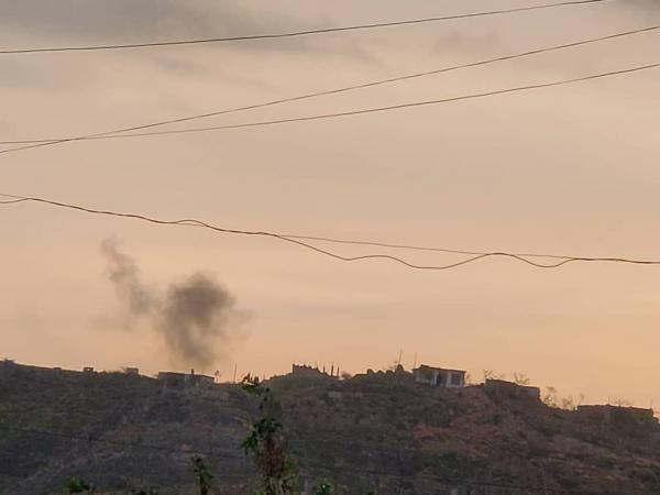 مليشيا الحوثي تقصف المجمع القضائي في تعز