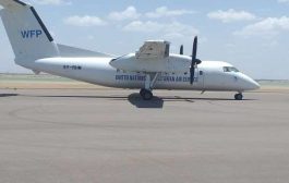 برنامج الغذاء العالمي يسير اولى رحلاته الجوية الأسبوعية إلى مطار المخا الدولي