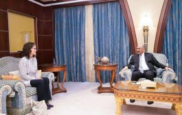 الزبيدي ببحث مع سفيرة الدنمارك تطورات الوضع السياسي والإنساني في اليمن